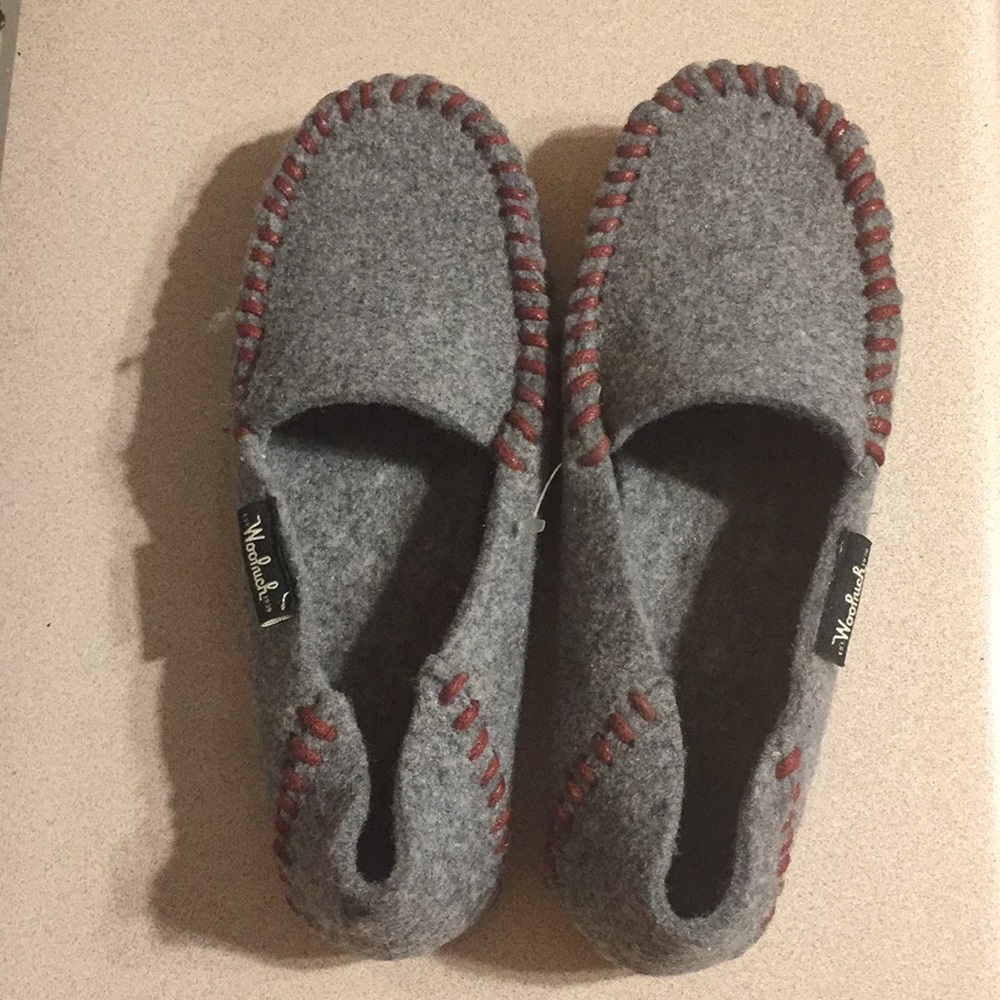 New Woolrich Women’s Felt Mill Loafer Slippers